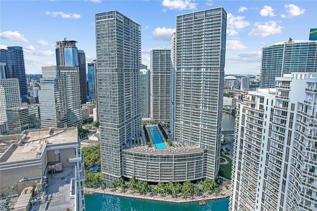 شقة Icon Luxury 34Th Floor Amazing Oceanview, Brickell ميامي المظهر الخارجي الصورة