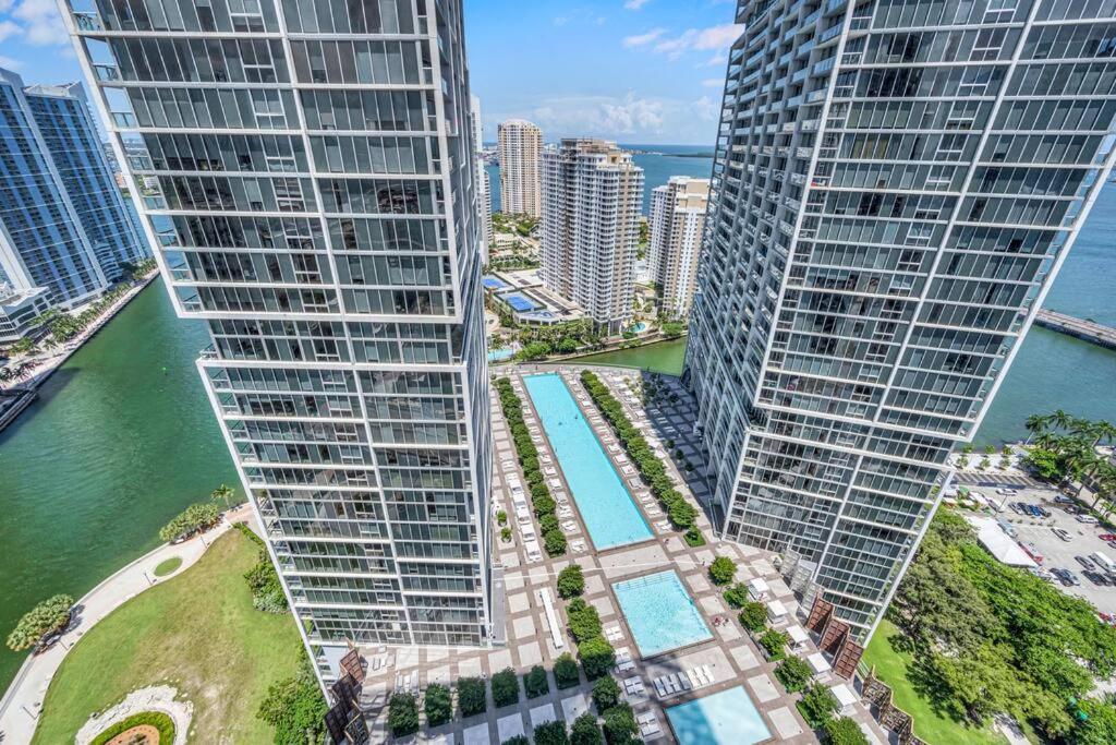شقة Icon Luxury 34Th Floor Amazing Oceanview, Brickell ميامي المظهر الخارجي الصورة